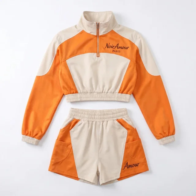 Noir Amour “Sunset” Nylon Set